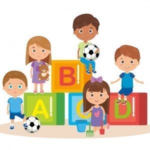 Ana Sınıfı Alfabe Kız Erkek Çocuklar