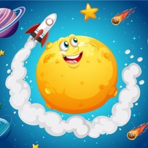 Anaokulu Uzay Temalı İçerikler